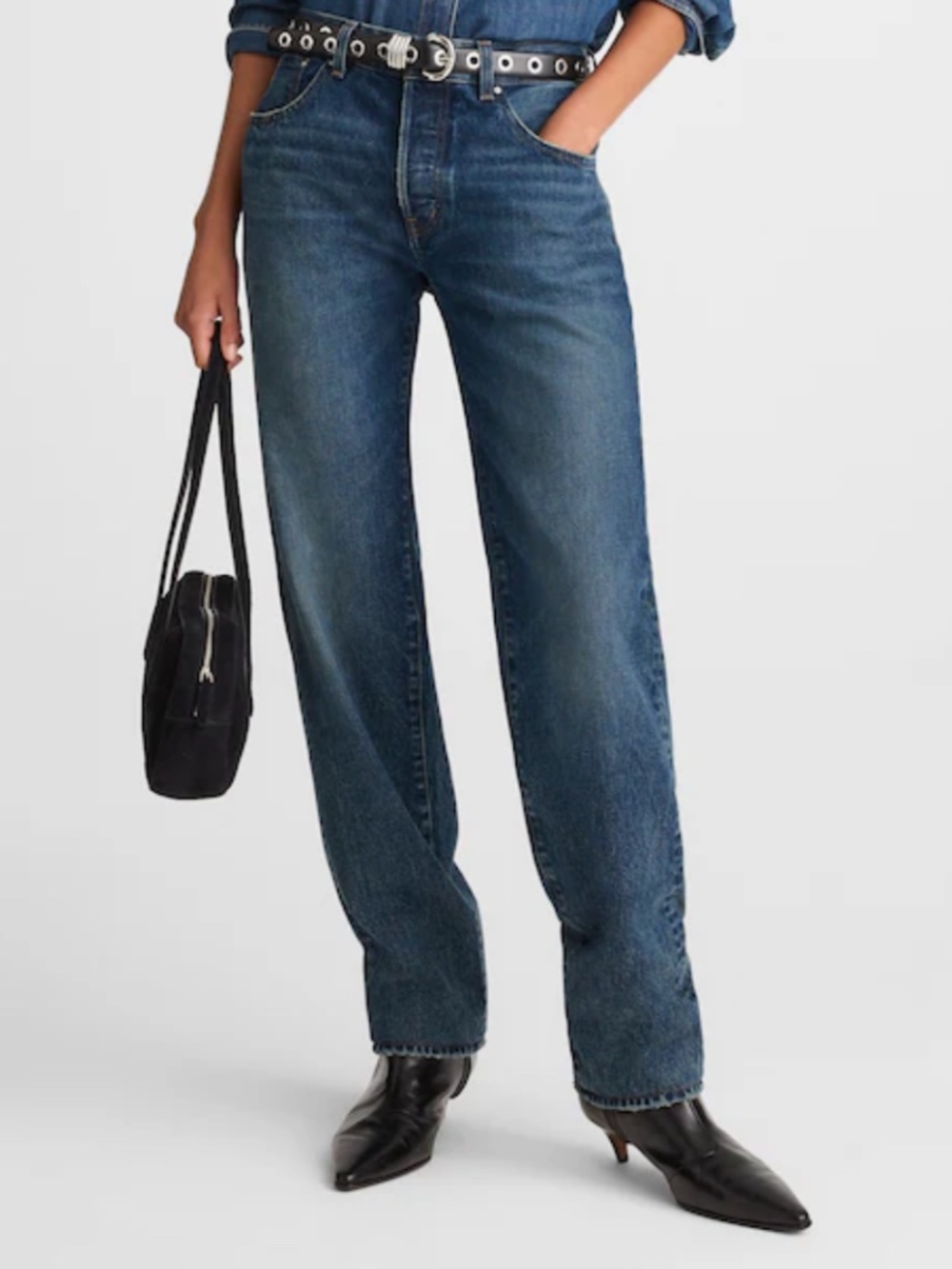 Madewell the Dean Easy Straight Jean Size 26